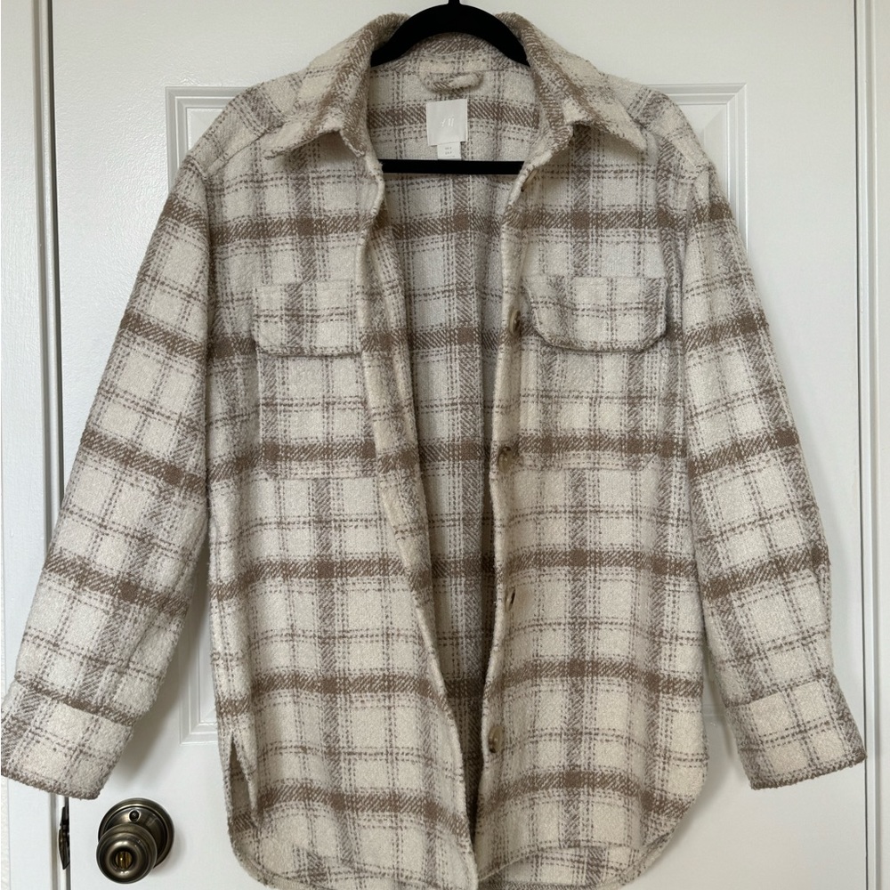 H&M Plaid Jacket - Size S